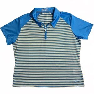 💙 Nike Golf Short Sleeve Shirt | Women’s Size XL (16-18) | Nike FitDry | EUC